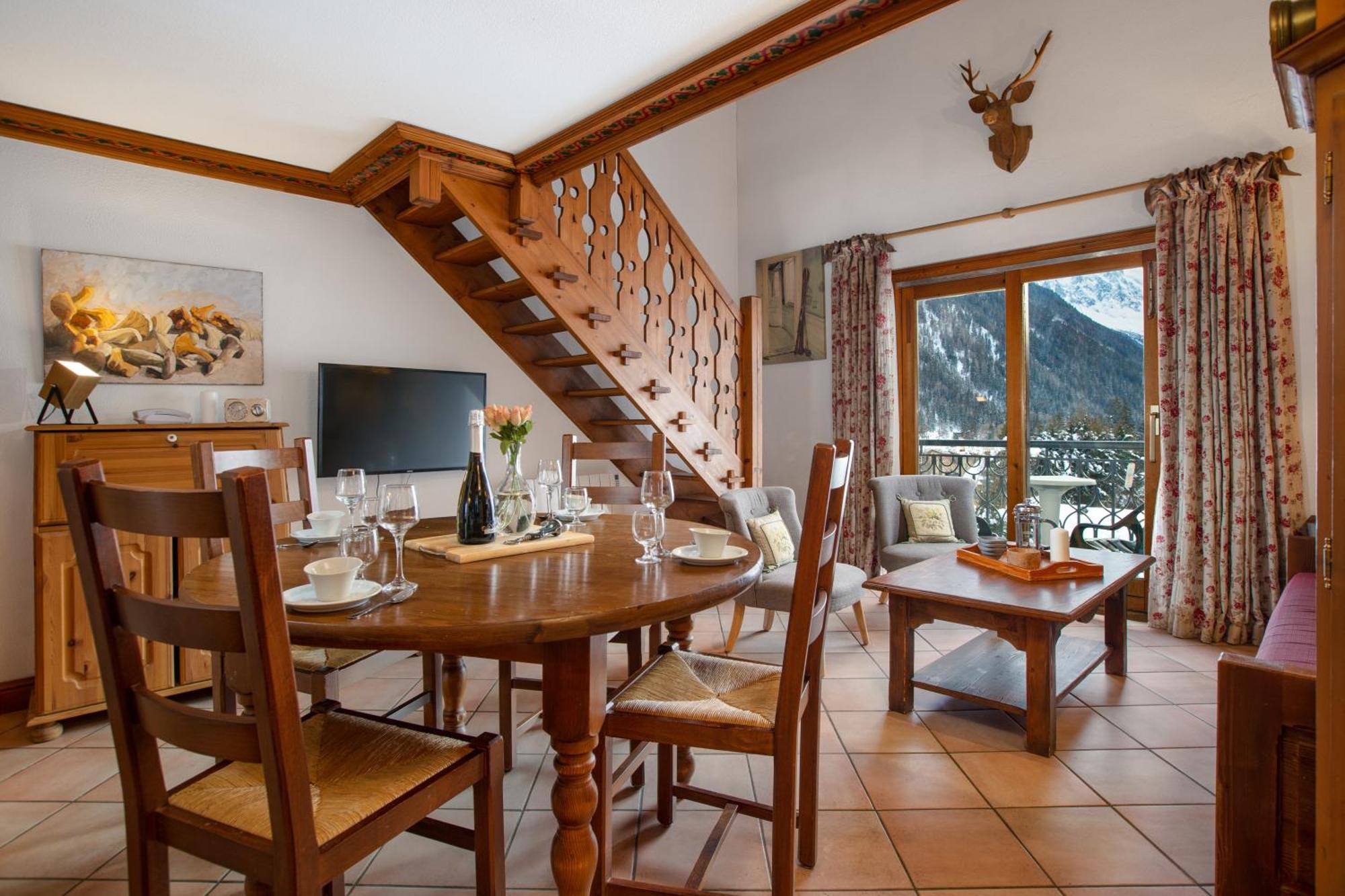 Résidence Le Cristal-Mont Blanc 18 - Happy Rentals Argentière Extérieur photo